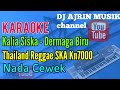 KALIA SISKA ft SKA86 - DERMAGA BIRU [Karaoke] THAILAND REGGAE SKA Kn7000 - Nada Wanita