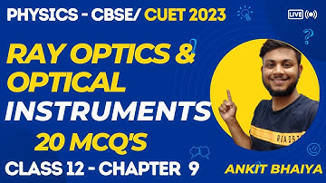 Ray Optics & Optical Instruments Class 12 Physics | Chapter 9 MCQ