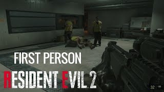 4th Survivor in First Person - Resident Evil 2 (mod)