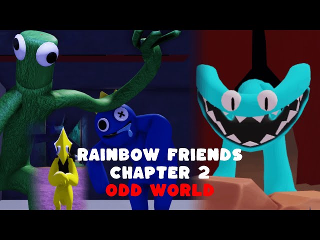 ROBLOX - Rainbow Friends - Chapter 1 - Full Walkthrough 