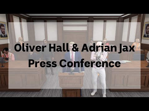 EXCLUSIVE: Oliver Hall & Adrian Jax Press Conference
