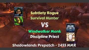 Subtlety Rogue Shadowlands Prepatch - Survival Subtelty is quite fun !