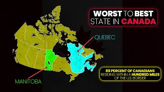 All 10 PROVINCES in CANADA Ranked WORST to BEST 2024