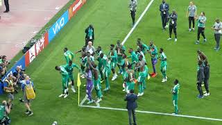 world cup 2018: Poland vs. Senegal (19/06/2018) - senegalese players celebrating | DynekTV