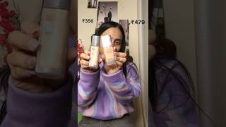 Maybelline fit me VS Lakme 9-5 primer foundation | #ashortaday #bestfoundations #maybelline #lakme