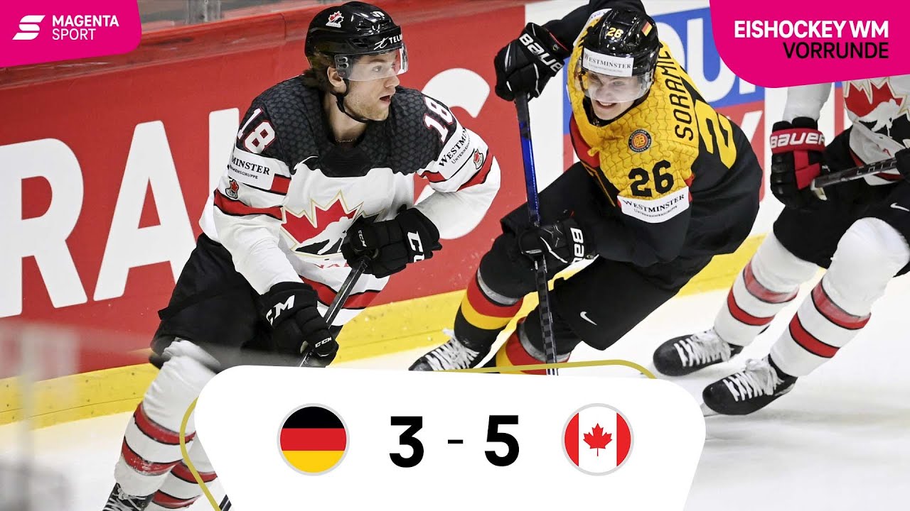 Deutschland - Kanada Highlights Eishockey WM 2022
