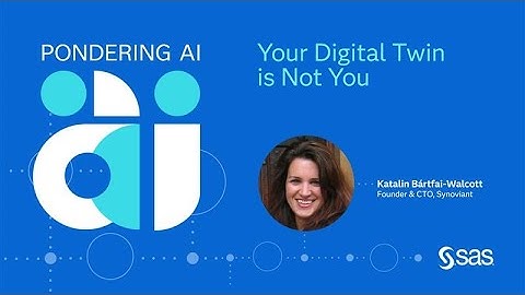 E84 | Your Digital Twin Is Not You with Kati Walcott | Pondering AI