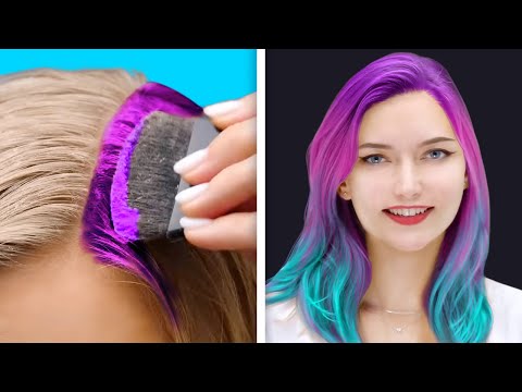 Video: Cara Mewarnakan Rambut Anda dengan Campuran Minuman Serbuk: 4 Langkah