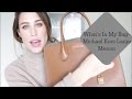 What's In My Bag ~~ Michael Kors Mercer Bag
