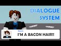 How to make a dialogue with picture and name in Roblox!