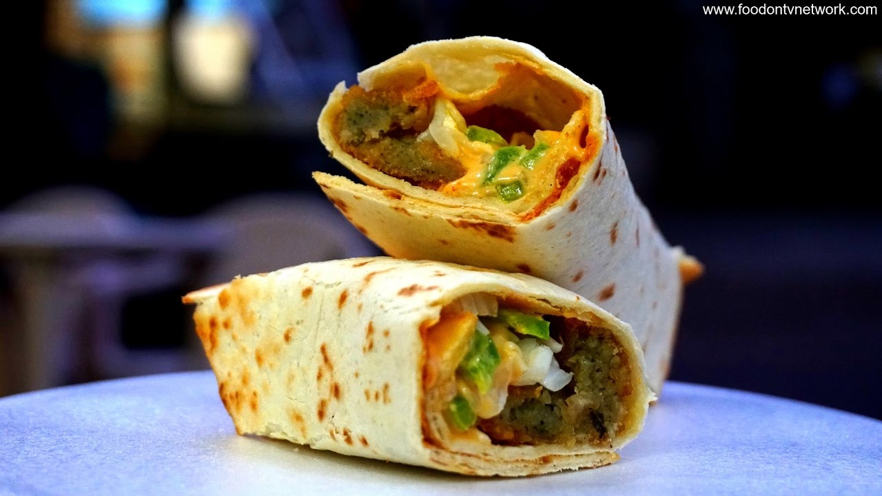 Best Vegetarian Mayonnaise Wrap Making Street Food India YouTube