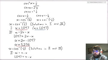 Pre-Calculus - 8.5.1 Solving More Difficult Trig Equations (Part 1)