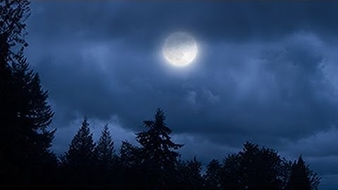 Photoshop CS6 Tutorial: How to Transform a Cloudy Day into a Moonlit Night