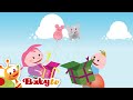 Playground Special - Train, Surprise Box, Dominoes Falling | BabyTV