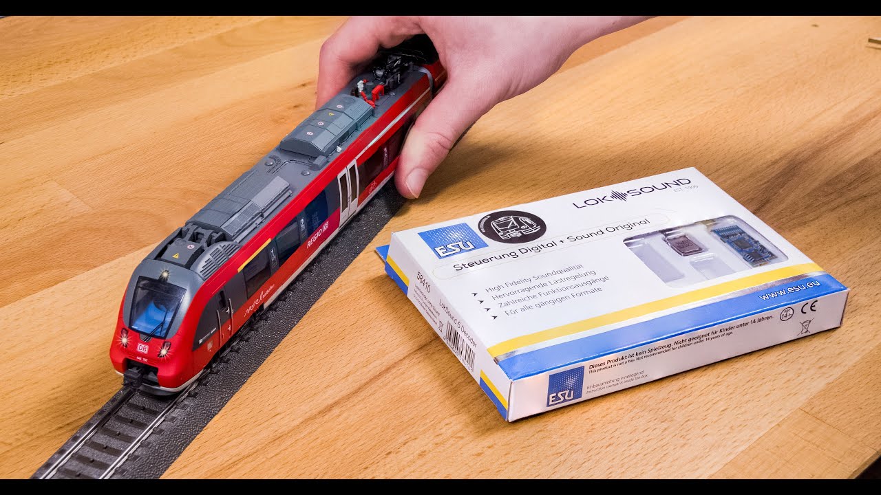 Piko Talent 2 mit Sound von 423Soundshop.de einbauen - H0 Modelleisenbahn