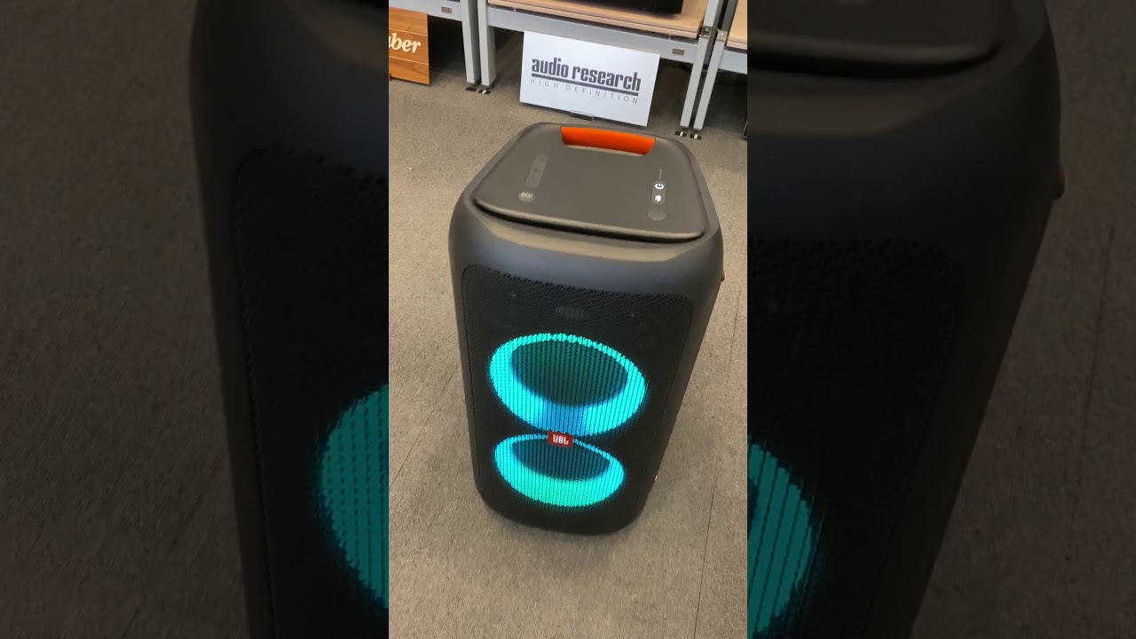JBL PartyBox100 Bass Boost Test YouTube
