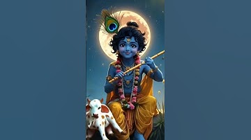 🙏 Lord Krishna Transforms 🙏 #magic #fusion #aishorts #lordkrishna #igt #harekrishna #shorts