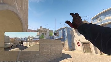 INSANE Mirage Short One Way Smoke in CS2