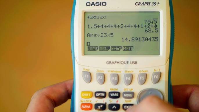 Casio Graph 35+ E Calculatrice graphique USB avec mode examen