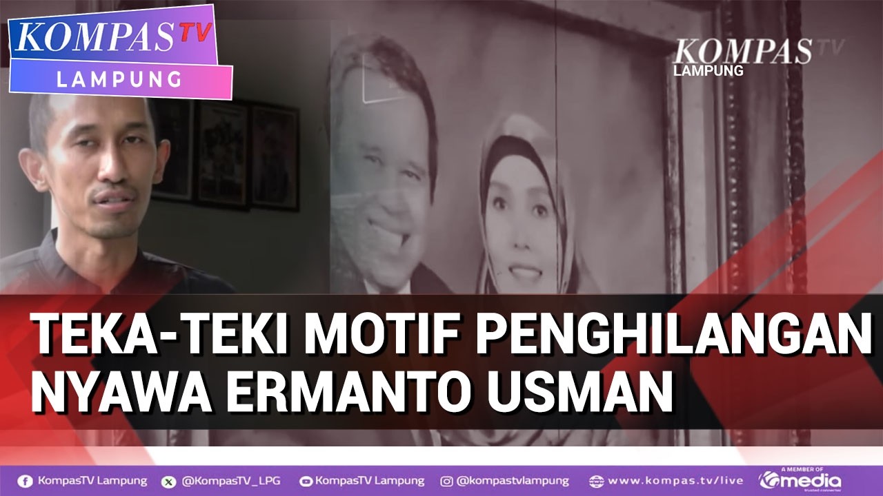Teka-Teki Motif Penghilangan Nyawa Ermanto Usman,Terduga Pelaku Ditangkap