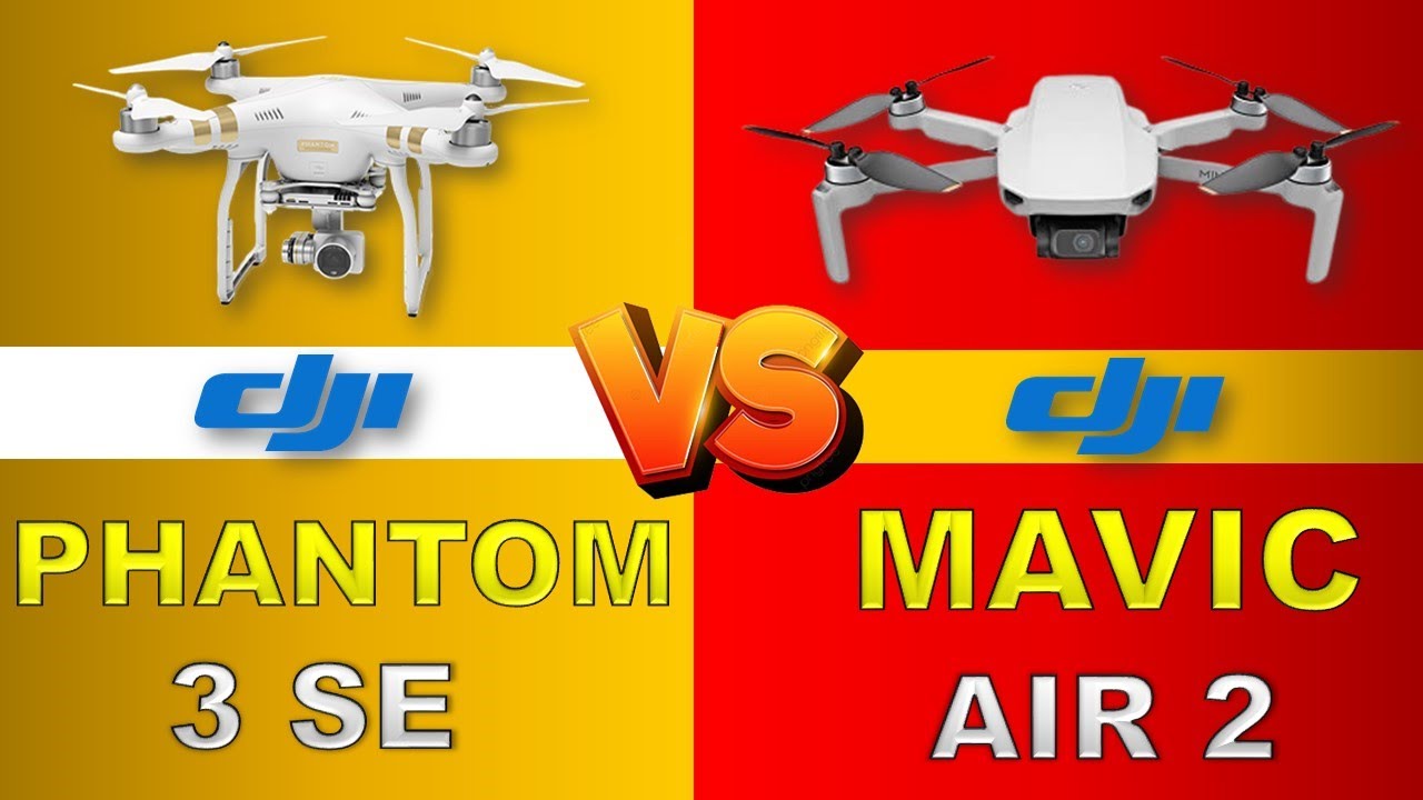 DJI AIR 2 VS DJI PHANTOM 3 DRONES COMPARISON ! -