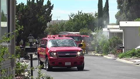 LACoFD and LASD Responds to a Structure Fire in Rowland Heights