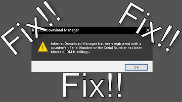 Idm has been registered with a counterfeit serial number fix | Internet download manger | Aug 2024