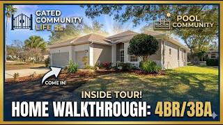 For Sale in Lecanto Florida 🏘️ 4BR/3BA with 3-Car Garage & Community Pool! MLS#851744