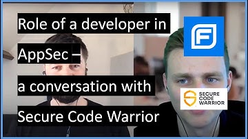 Role of a developer in AppSec - a conversation with Secure Code Warrior
