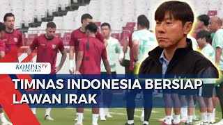 Pemain Timnas Indonesia Latihan Jelang Lawan Irak, Pelatih STY Yakin Menang di GBK