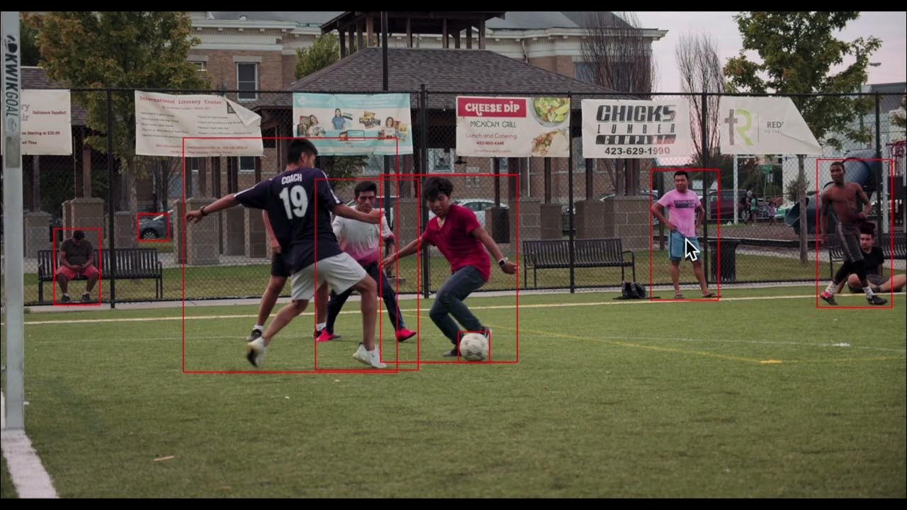 Object detection using opencv and YOLO on video. Python object ...