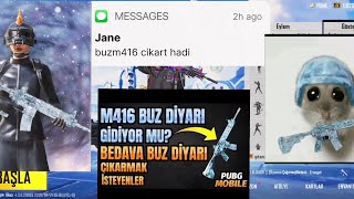 Buz m416 çikartiyoruz 55 sandik😱