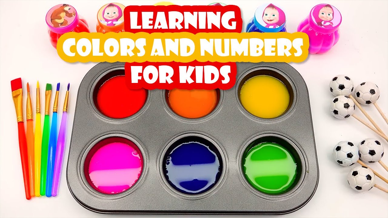 Toys Learning Colors for Kids and Toddlers by Toys House Art #123 - YouTube