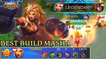 Masha Best Build and Skill Combo - Mobile Legends Bang Bang