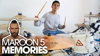 MEMORIES - Maroon 5 | Alejandro Drum Cover *Batería*