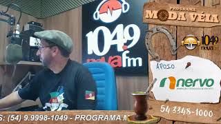 Programa &quot;MODA VÉIA&quot; - 04/02/2024 - Rádio Nova FM 104.9