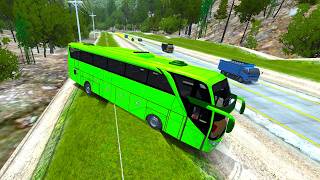 😍Bus Simulator: 3D Bus Games:Bus Simulator ll🔥 new euro coach ll NEW BUS SIMULATOR INDONESIA #games screenshot 4