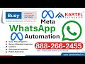 BUSY Meta WhatsApp Automation | NO BAN | NO BLOCK | NO RESTRICTION