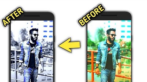 Colour splash photo editing tutorial - 2019