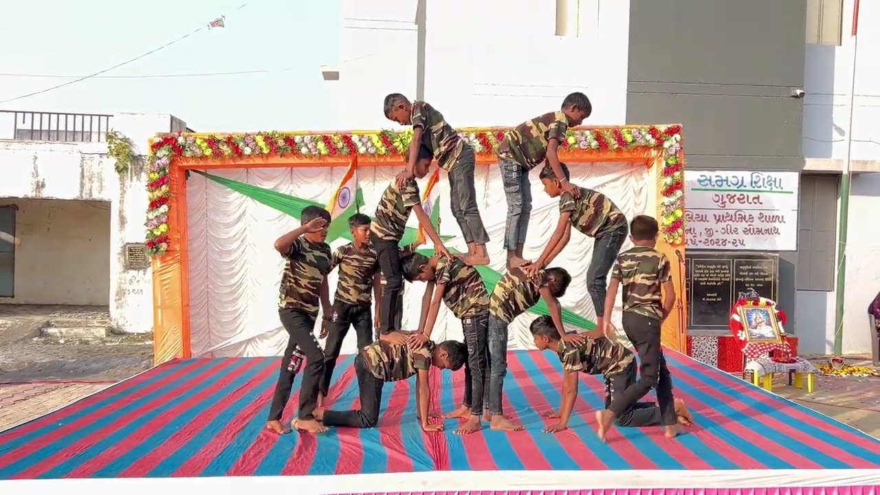 Pyramid Dance | School Group Dance Performance | 15 August Independence Day Special.