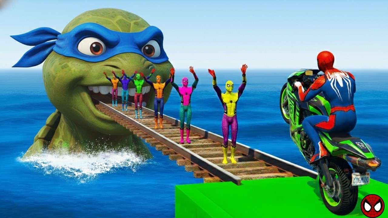 الرجل العنكبوت انقاذ باتمان Spider-Man Rescue batman vs iron man vs venom funny Game GTA 5 superhero