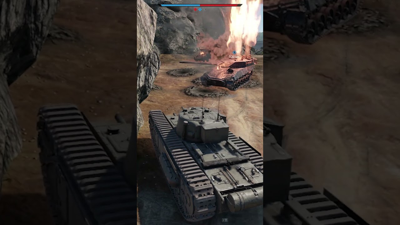 Churchill I VS High Tier⚠️⚠️⚠️ 