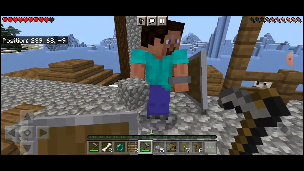 Minecraft Let's Play Ep 14 (Dog Memorial)