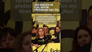 Jan Grolich se stal novým předsedou KDU-ČSL