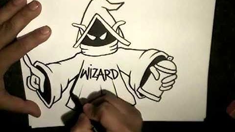How To Draw A WIZARD Orco Character