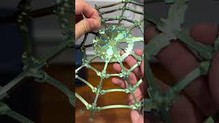 3D Printed Spider Web #Asmr Brim Removal  - Part 3 #Shorts