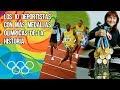 los 10 deportistas con mas medallas olimpicas de la historia