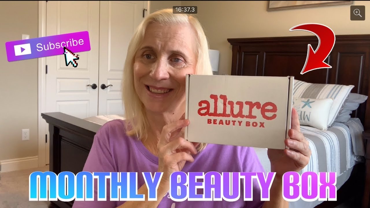 Allure April beauty box subscription unboxing And review