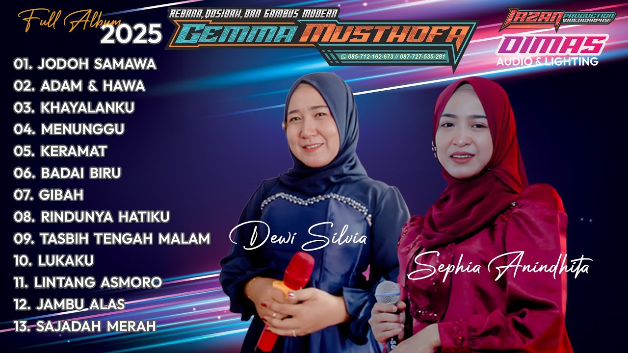 Full Album II Qosidah Modern GEMMA MUSTHOFA II IRZAN Production II DIMAS Audio & Lighting