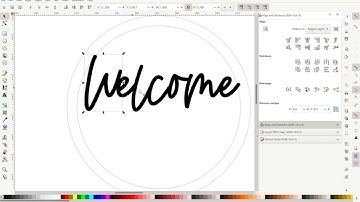Welding Shapes and Letters using the Union feature in Inkscape